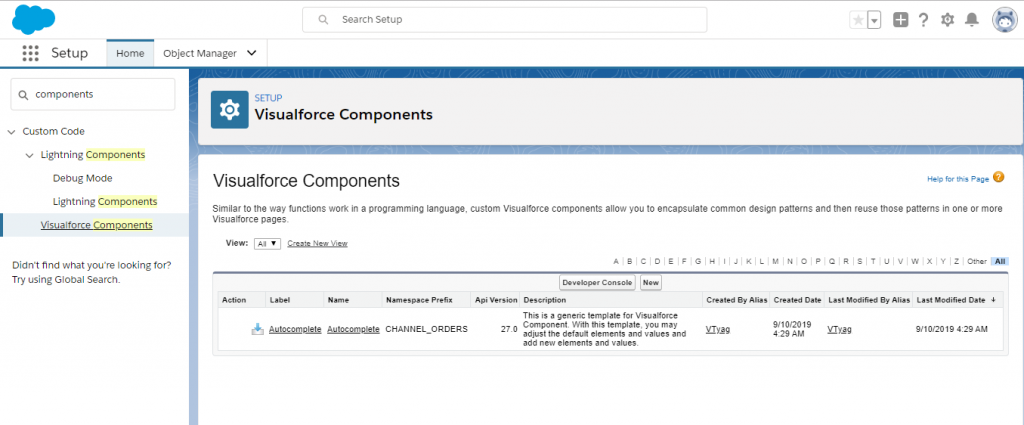 Visualforce Custom Components1