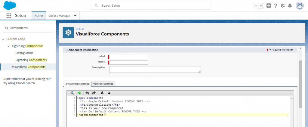 Visualforce Custom Components2