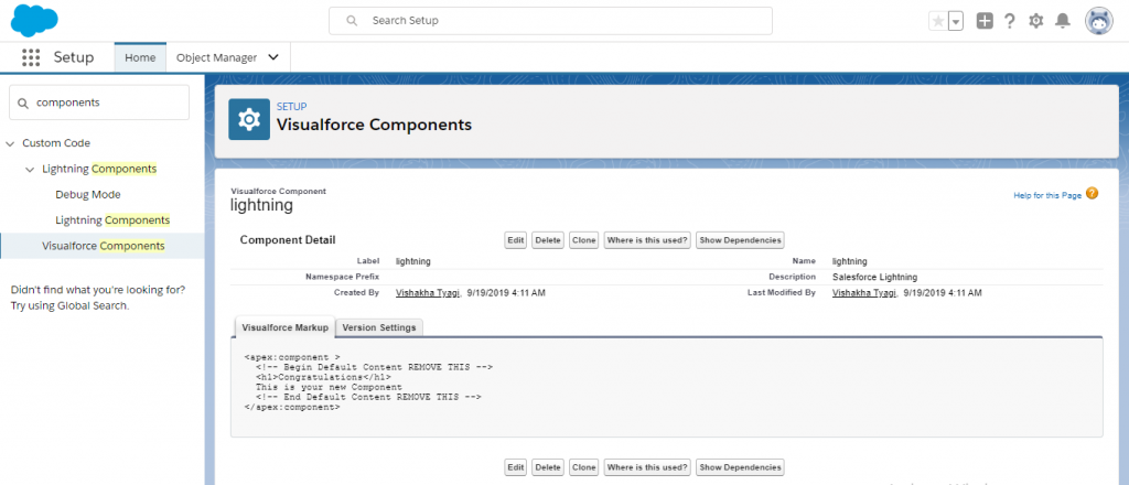 Visualforce Custom Components3