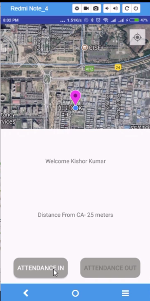 Google location Map