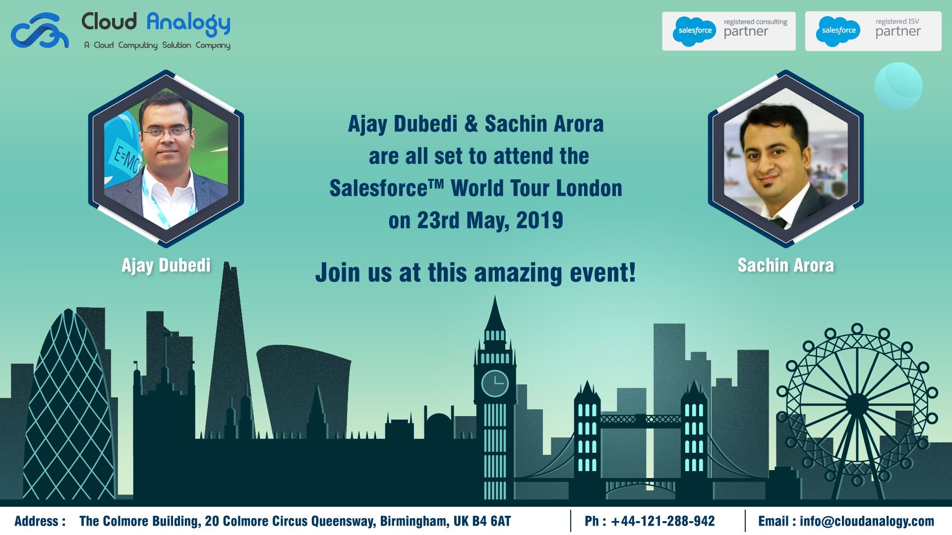 SalesforceWorldTourLondonnew Ajay Dubedi Ajay Dubedi